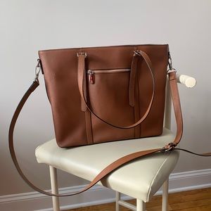 100% Leather Work Bag